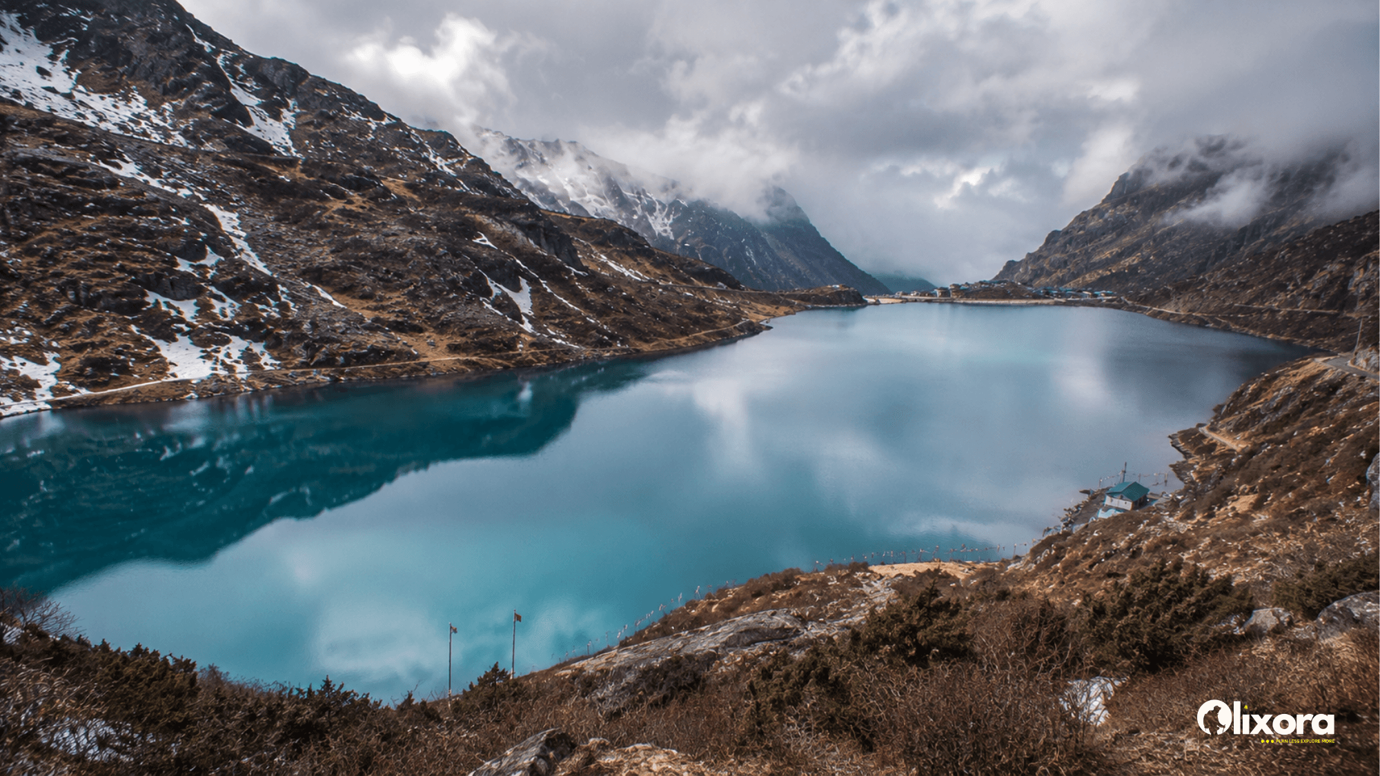 Tsomgo Lake Landscape